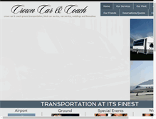 Tablet Screenshot of crowncarandcoach.com